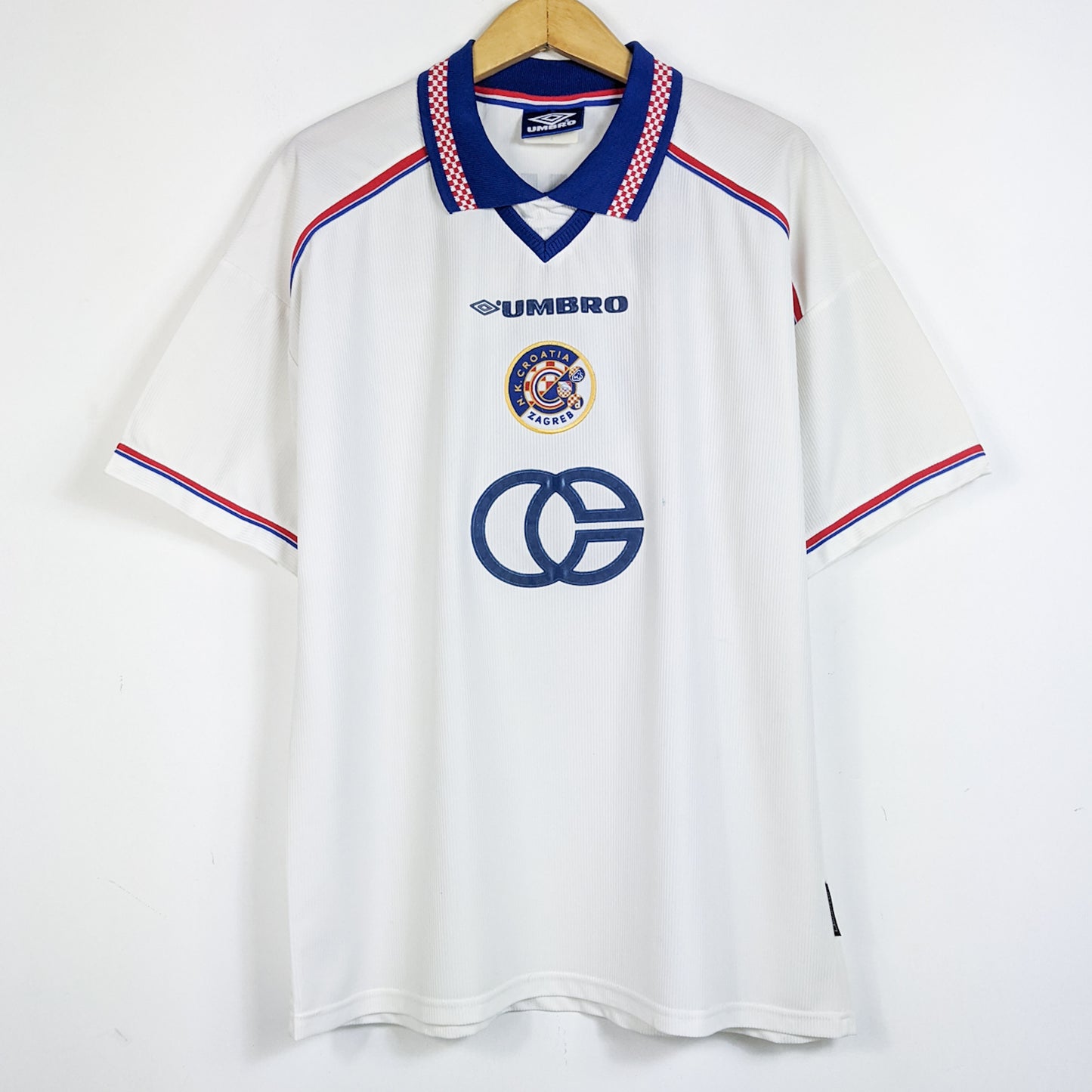 Original Dinamo Zagreb 1998 Away - Viduka #9 Size XL