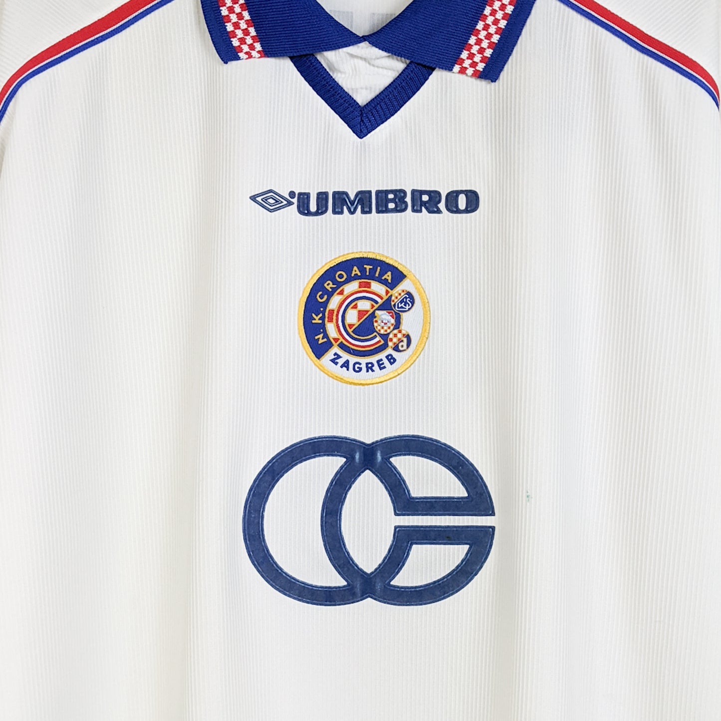 Original Dinamo Zagreb 1998 Away - Viduka #9 Size XL