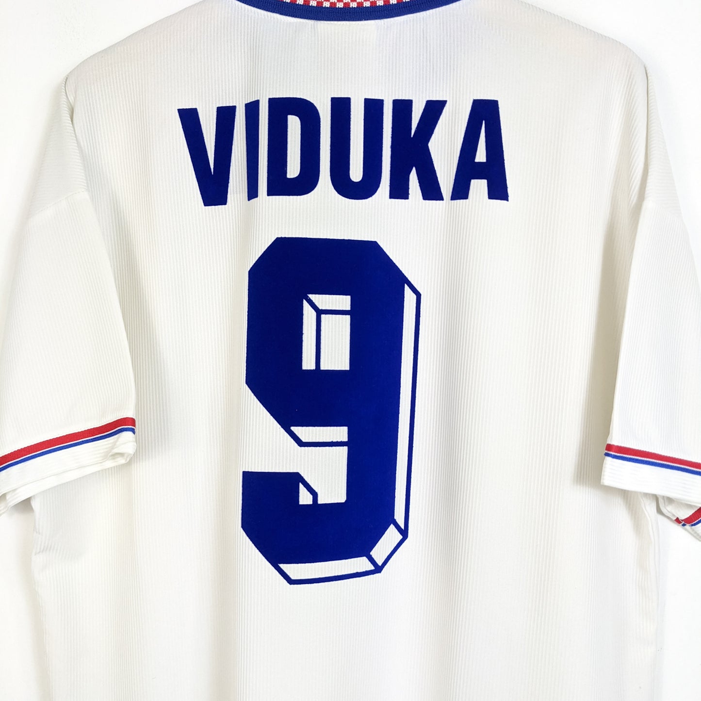 Original Dinamo Zagreb 1998 Away - Viduka #9 Size XL