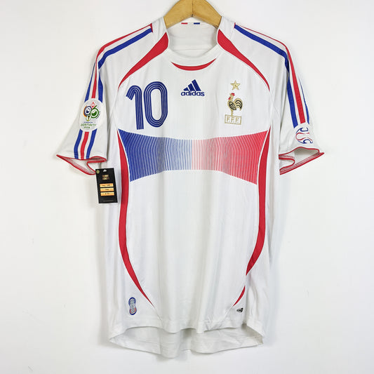 Original France 2006 Away - Zidane #10 Size S