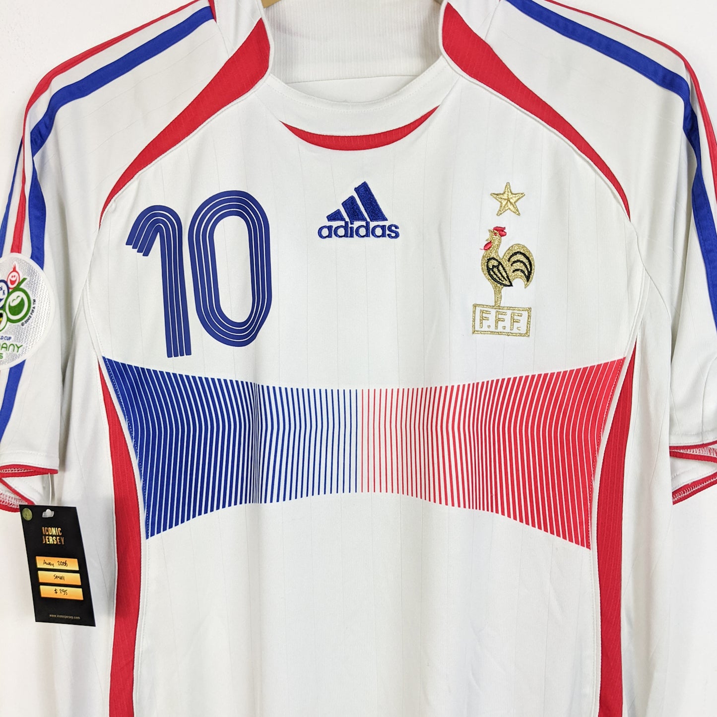 Original France 2006 Away - Zidane #10 Size S