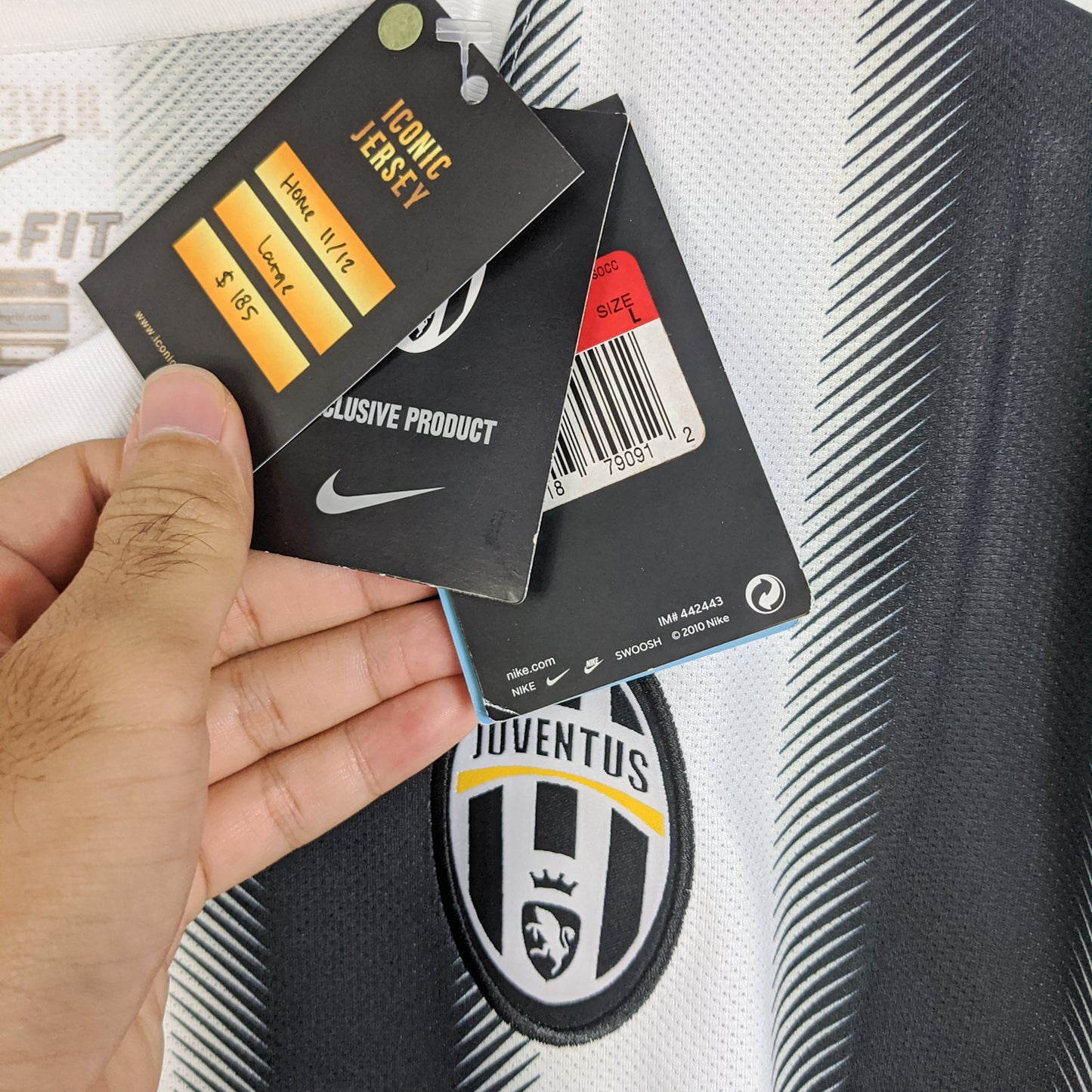 Original Juventus 2011/12 Home - Pirlo #21 Size L (Bnwt)