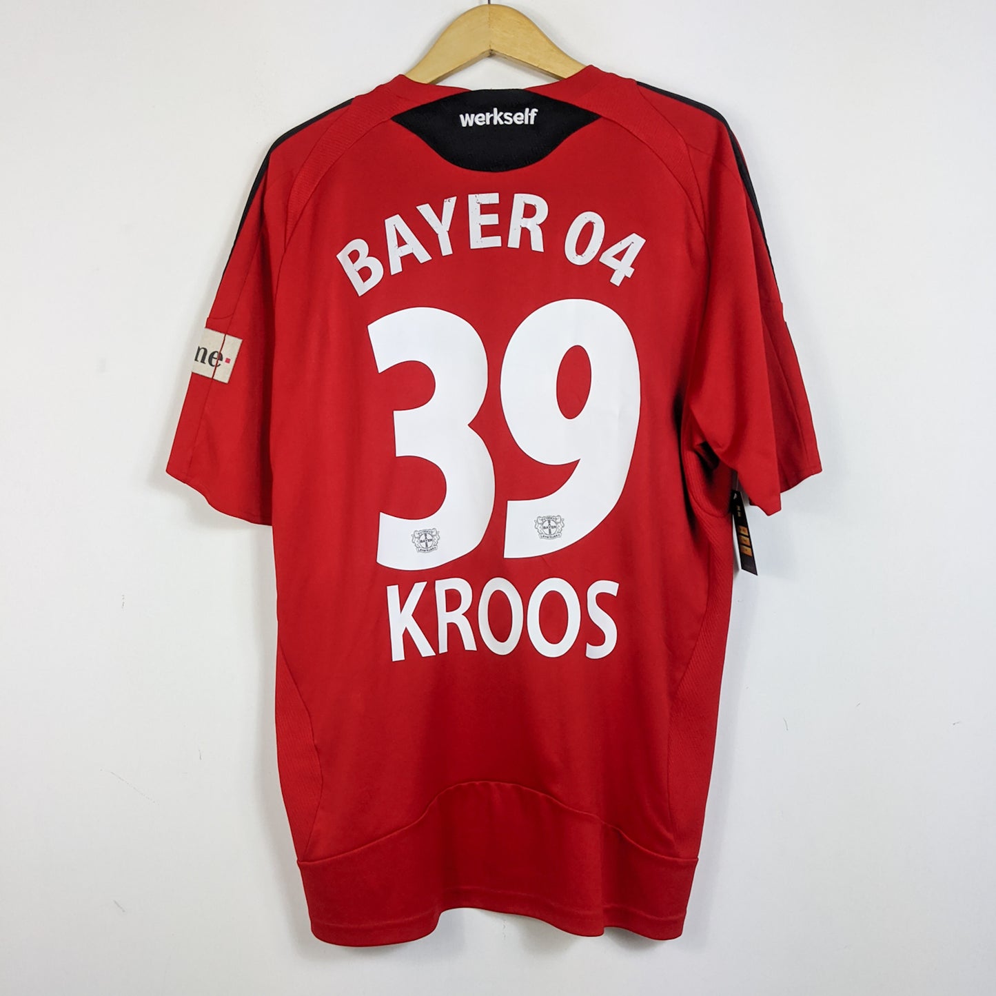 Original Bayer Leverkusen 2008/10 Home - Kroos #39 Size XL
