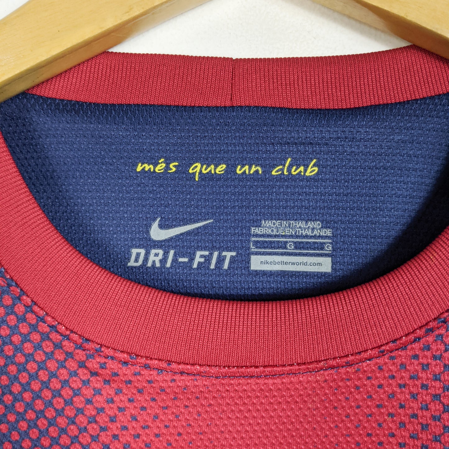 Original Barcelona 2012/13 Home - Fabregas #4 Size L (Bnwt)