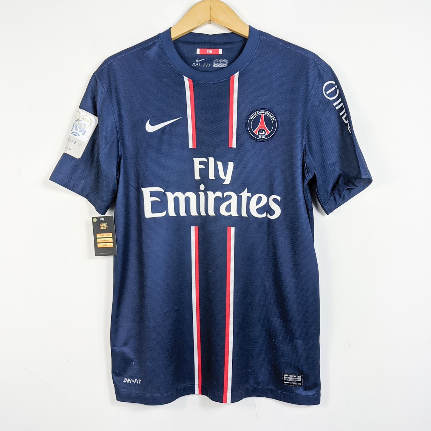 Original Paris Saint-Germain 2012/13 Home - Beckham #32 Size M