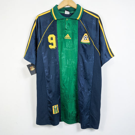 Original Australia 1999 Away - Viduka #9 Size L fit XL