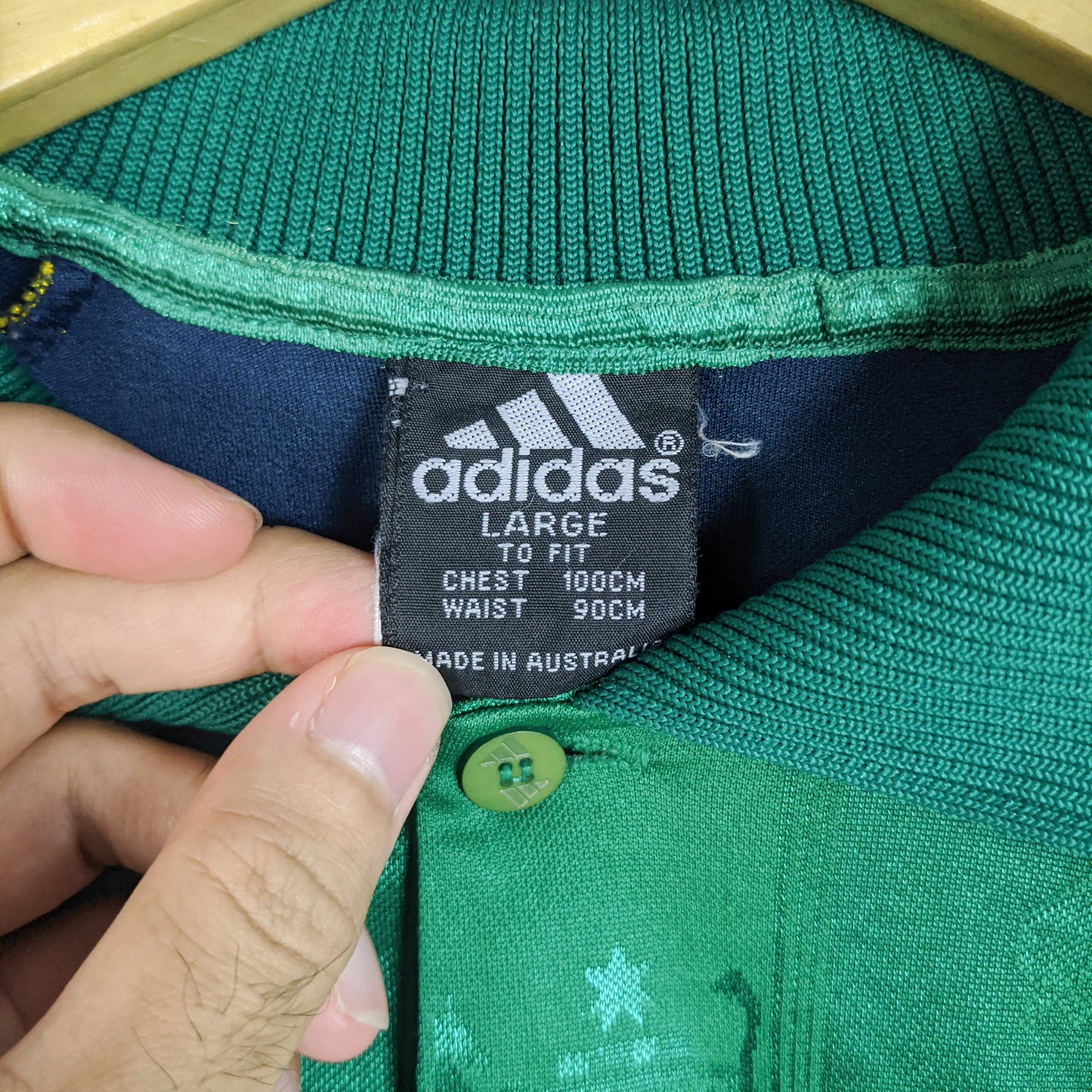 Original Australia 1999 Away - Viduka #9 Size L fit XL