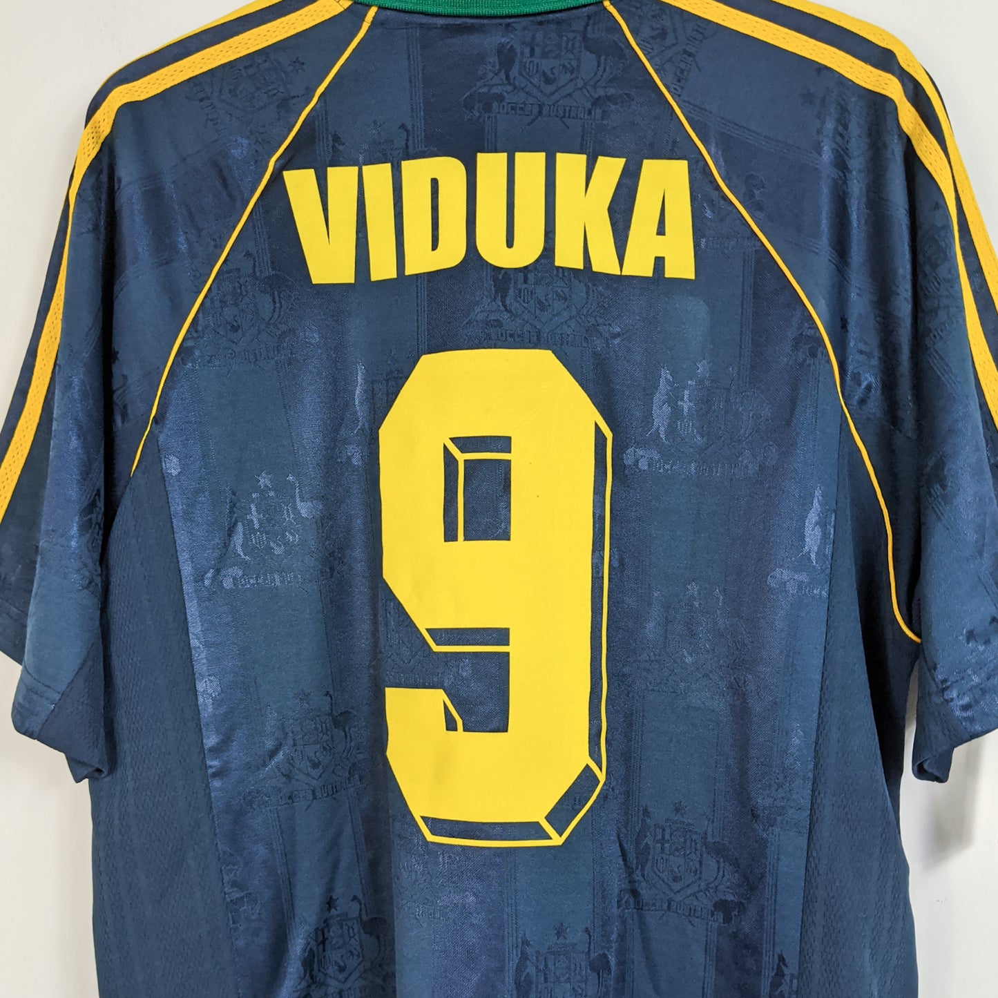 Original Australia 1999 Away - Viduka #9 Size L fit XL
