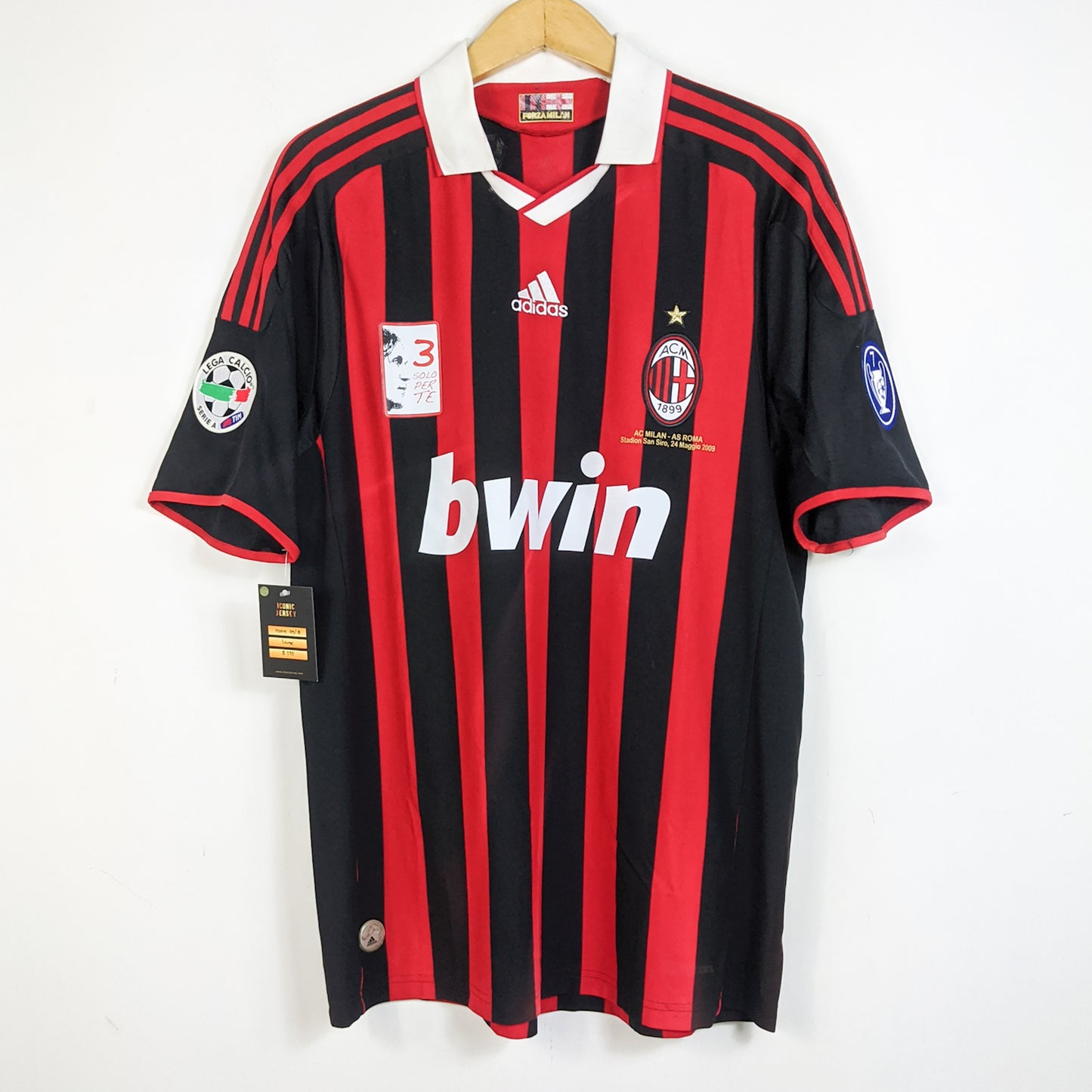 Original AC Milan 2009/10 Home - Kaka #22 Size L