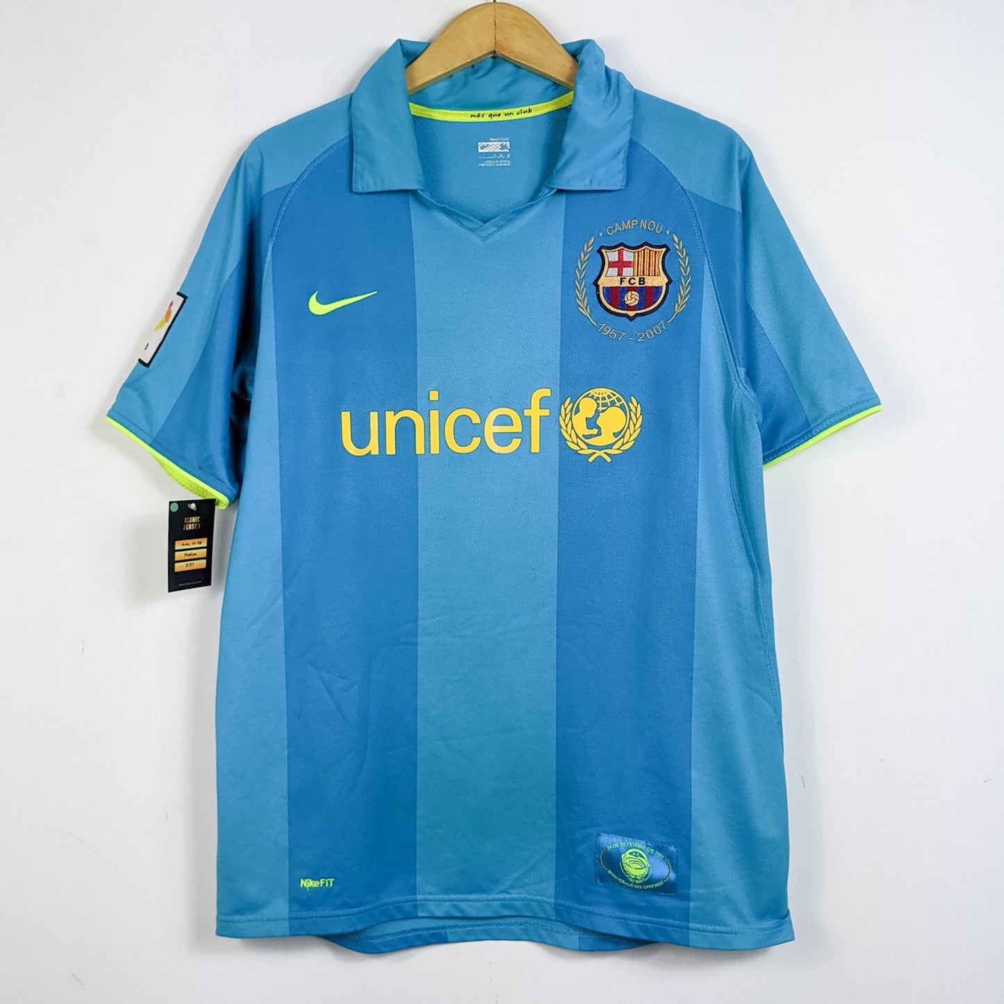 Original Barcelona 2007/08 Away - Messi #19 Size M