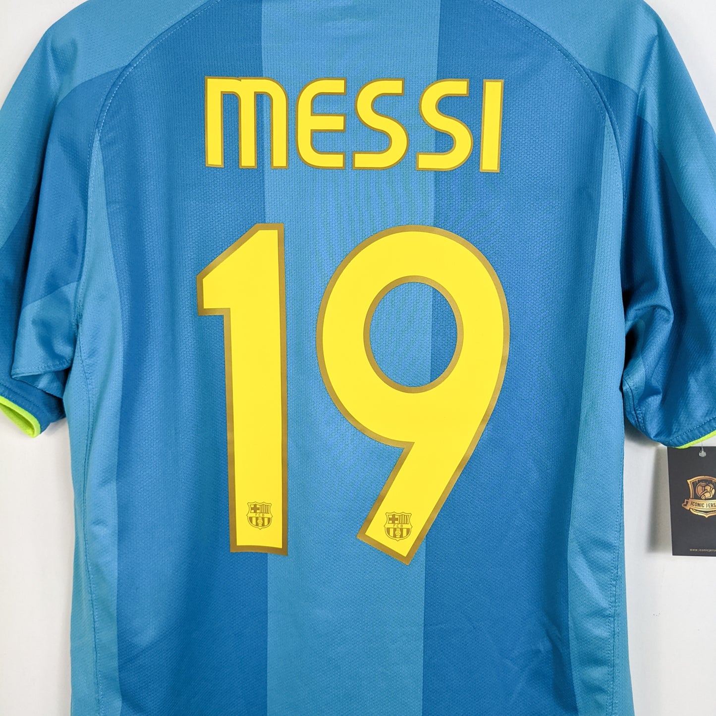 Original Barcelona 2007/08 Away - Messi #19 Size M