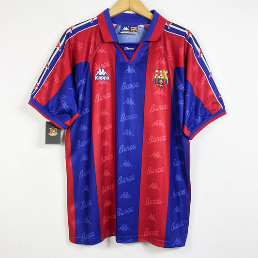 Original Barcelona 1995/97 Home - Ronaldo #9 Size L