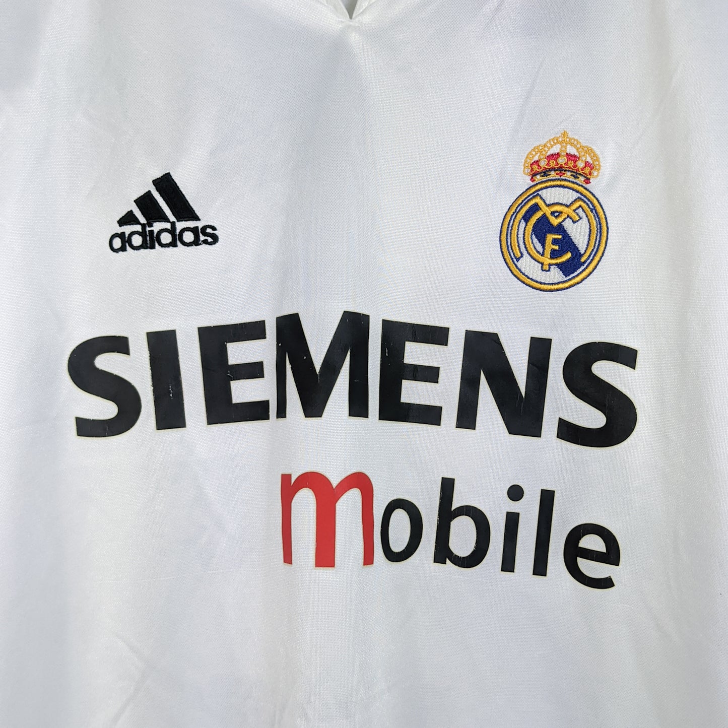 Original Real Madrid 2003/04 Home - Beckham #23 Size L (Long sleeve)