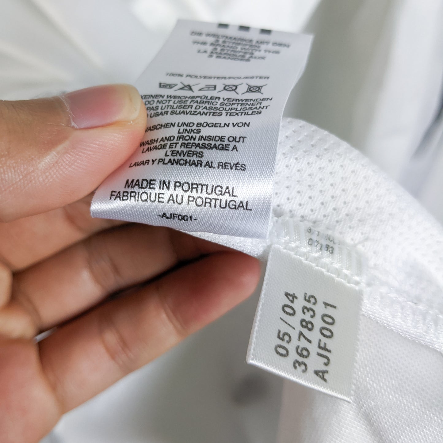 Original Real Madrid 2003/04 Home - Beckham #23 Size L (Long sleeve)