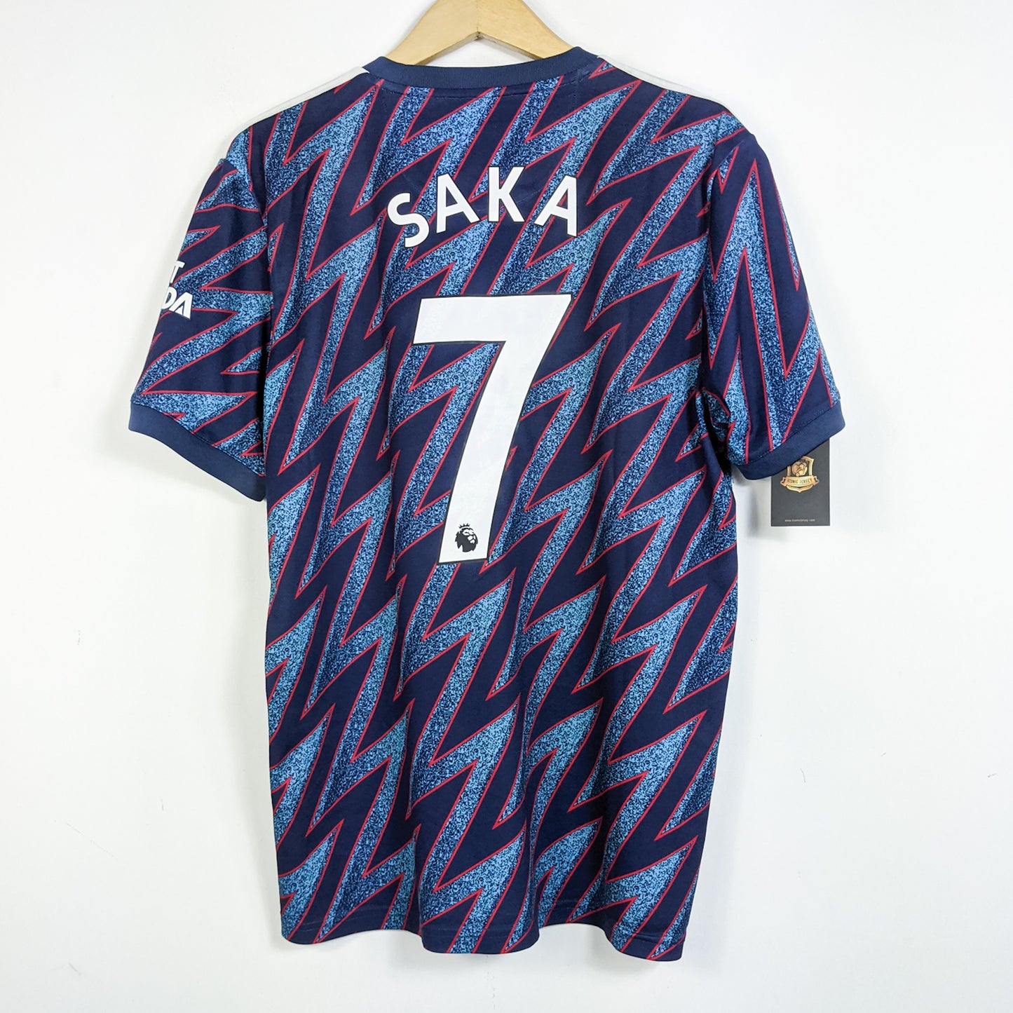 Original Arsenal 2021/22 Third - Saka #7 Size L
