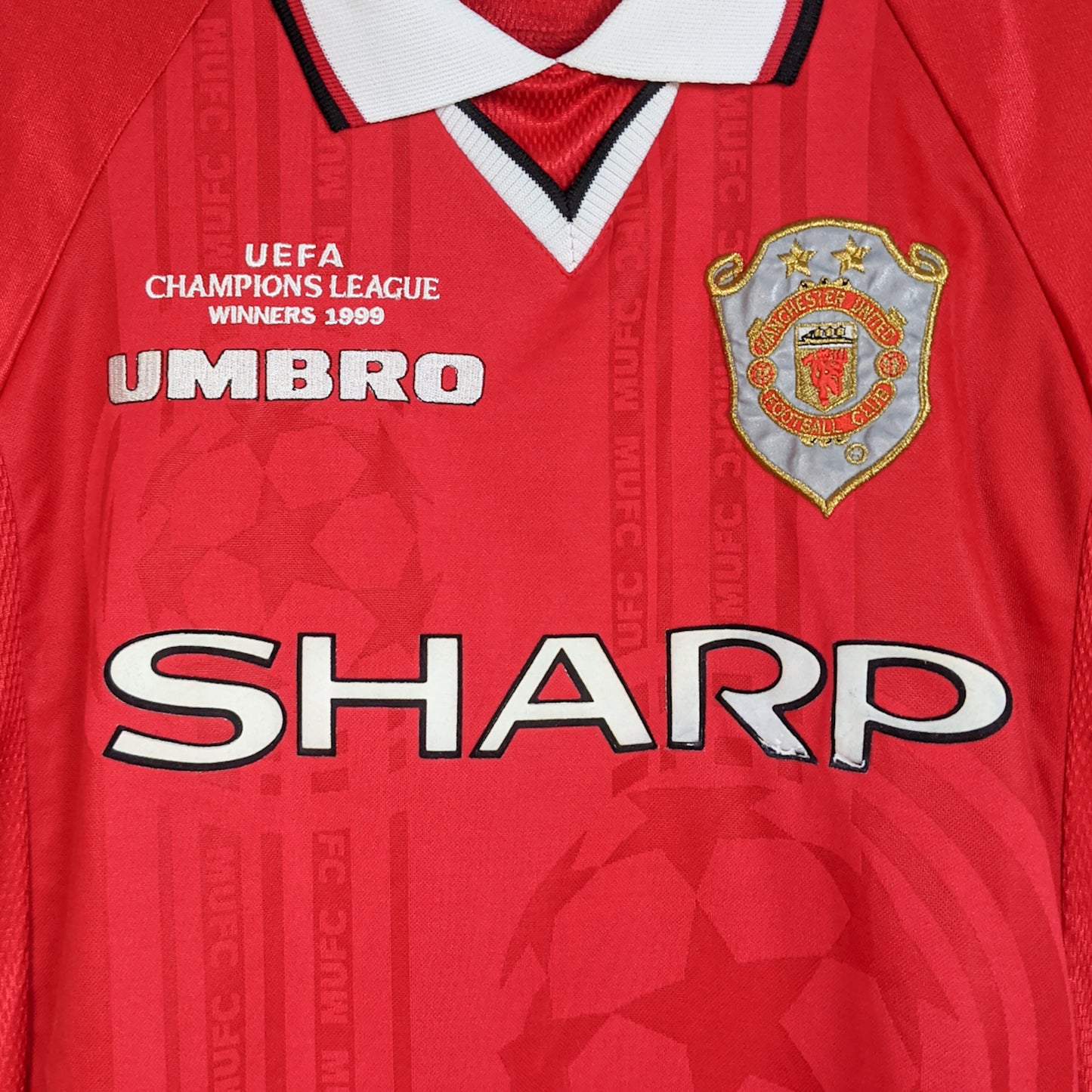 Original Manchester United 1999 Home - Beckham #7 Size L