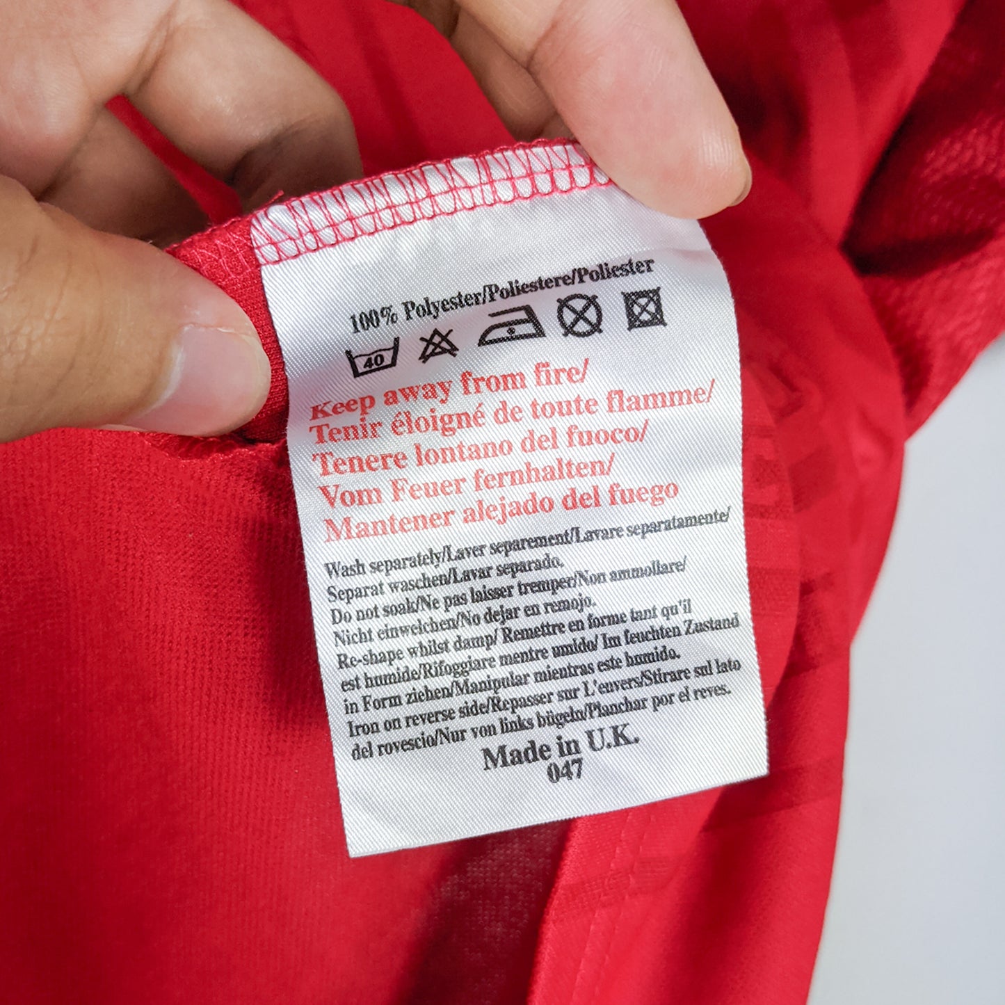 Original Manchester United 1999 Home - Beckham #7 Size L