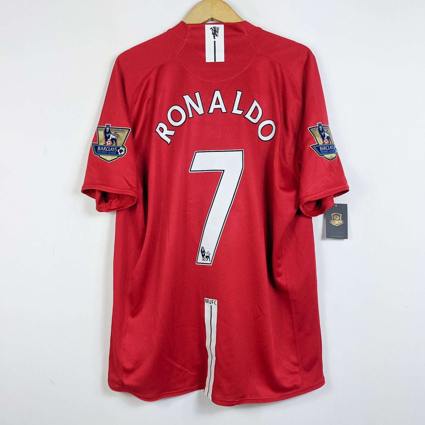 Original Manchester United 2007/08 Home - Ronaldo #7 Size XXL