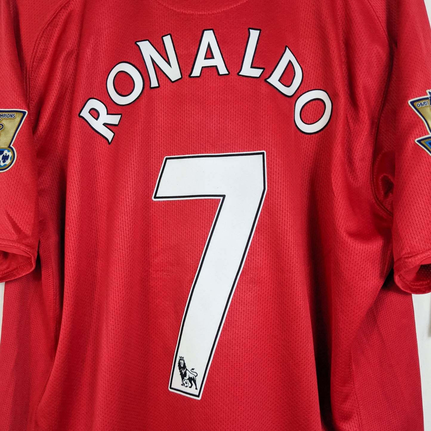 Original Manchester United 2007/08 Home - Ronaldo #7 Size XXL