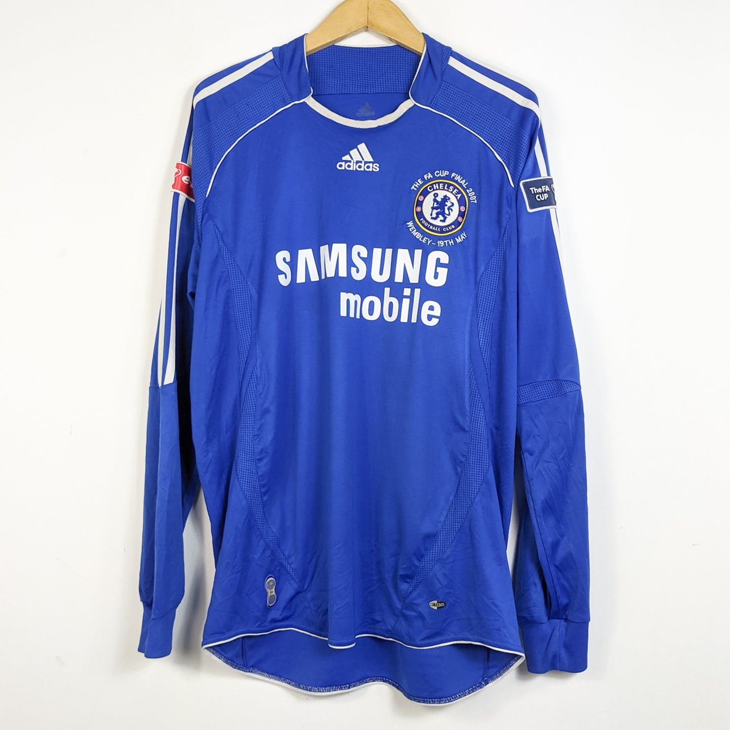 Original Chelsea 2006/07 Home - Bridge #18 Size fit XL (Long sleeve)