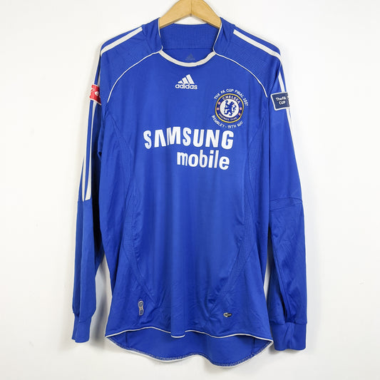 Original Chelsea 2006/07 Home - Bridge #18 Size fit XL (Long sleeve)