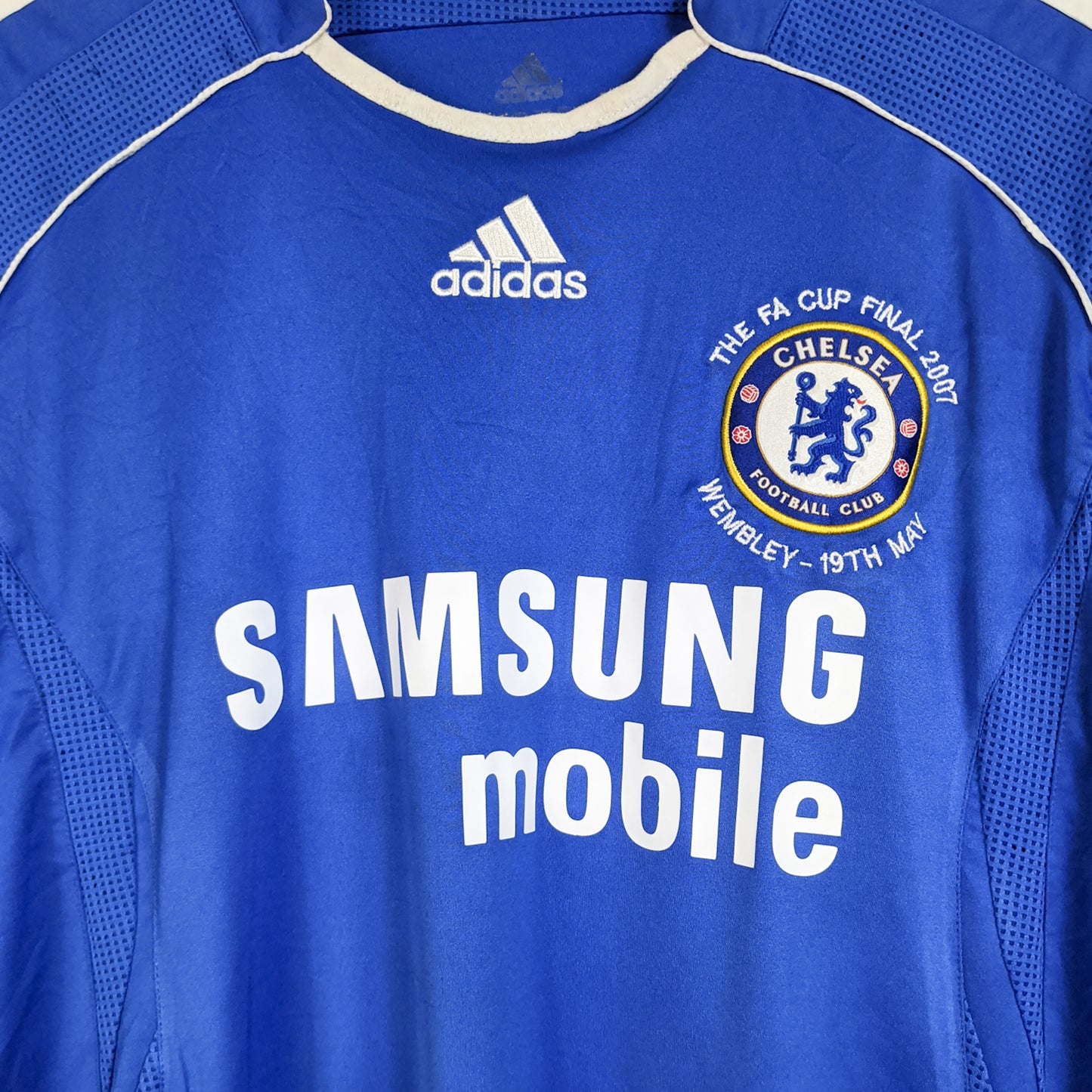 Original Chelsea 2006/07 Home - Bridge #18 Size fit XL (Long sleeve)