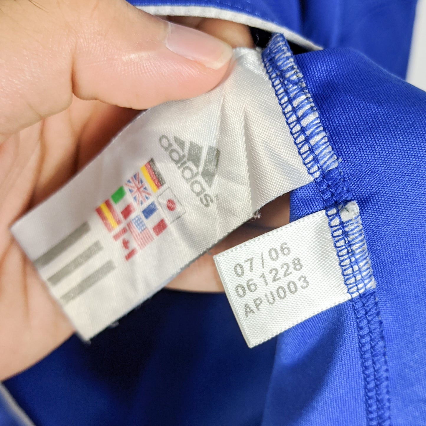 Original Chelsea 2006/07 Home - Bridge #18 Size fit XL (Long sleeve)