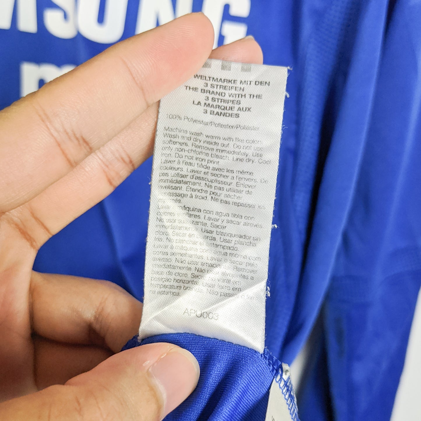 Original Chelsea 2006/07 Home - Bridge #18 Size fit XL (Long sleeve)