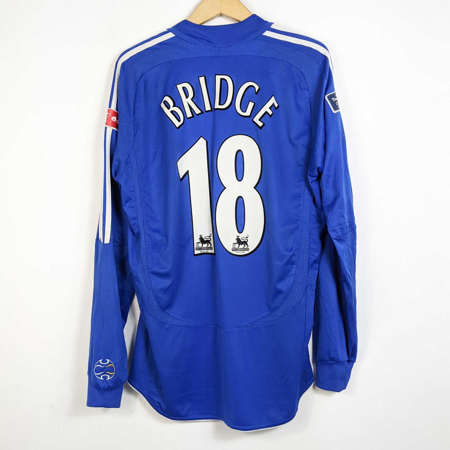 Original Chelsea 2006/07 Home - Bridge #18 Size fit XL (Long sleeve)