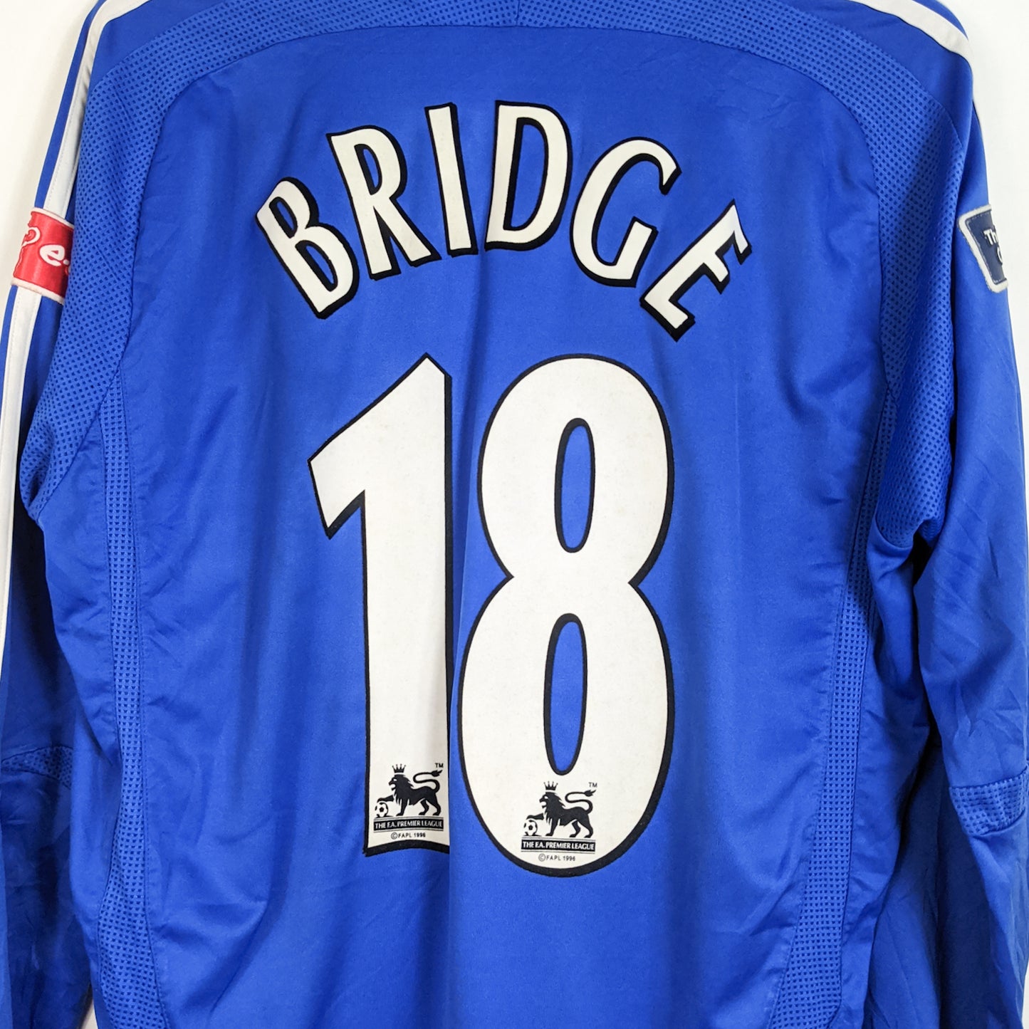 Original Chelsea 2006/07 Home - Bridge #18 Size fit XL (Long sleeve)
