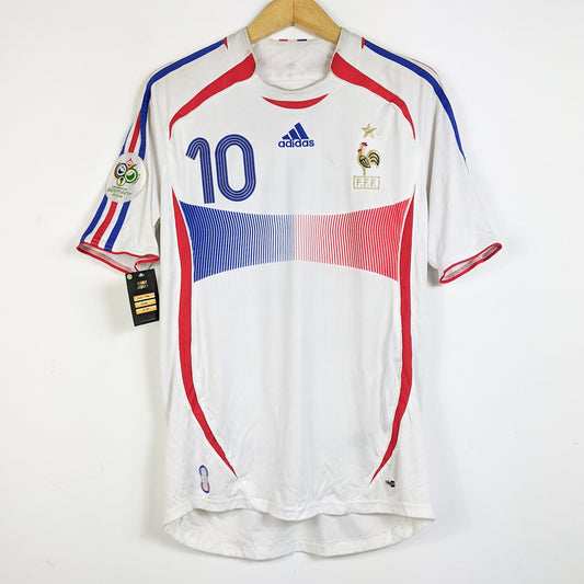 Original France 2006 Away - Zidane #10 Size S