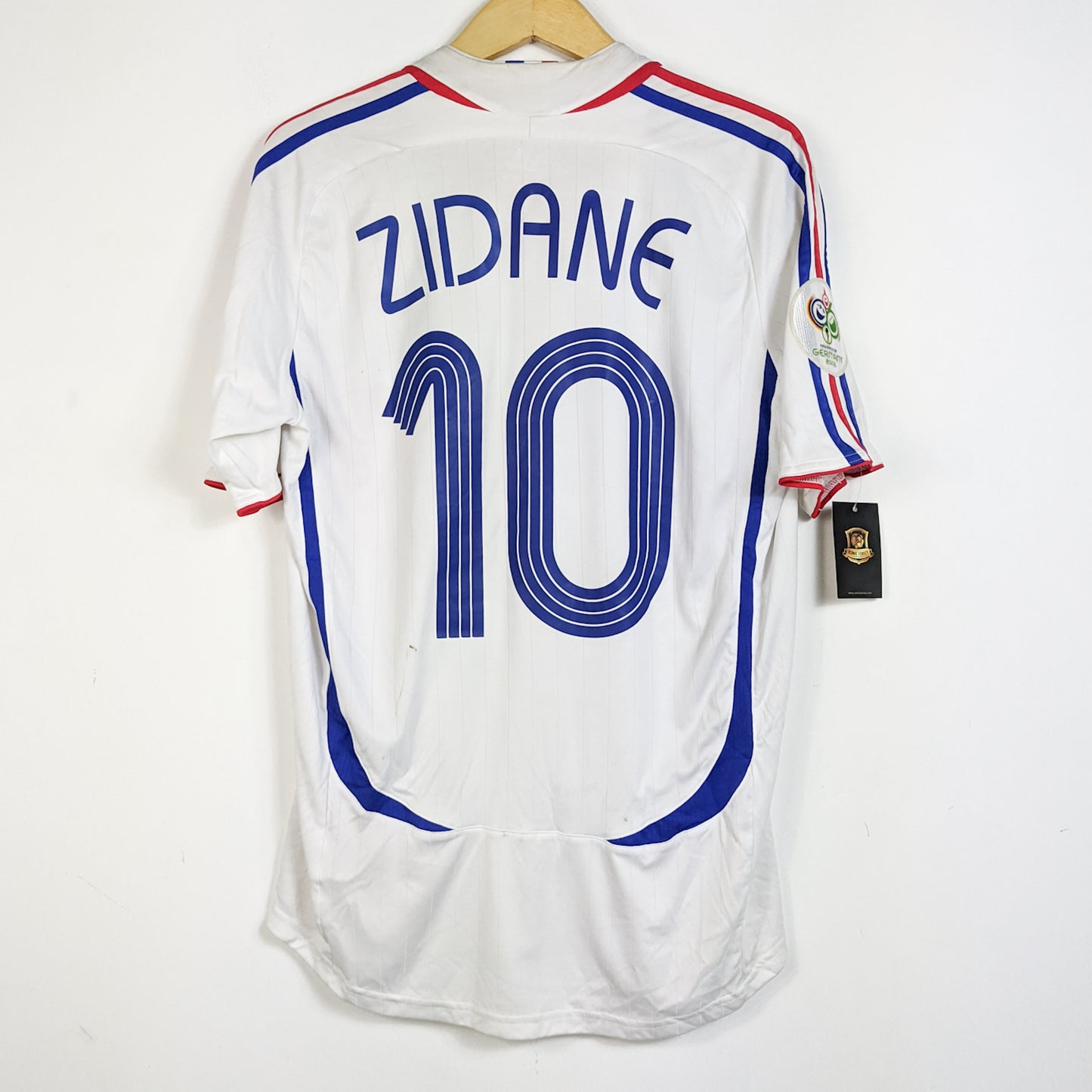 Original France 2006 Away - Zidane #10 Size S