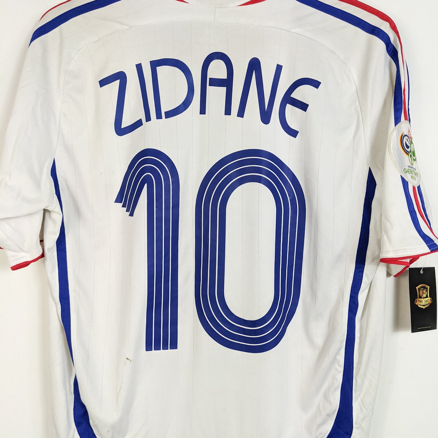 Original France 2006 Away - Zidane #10 Size S