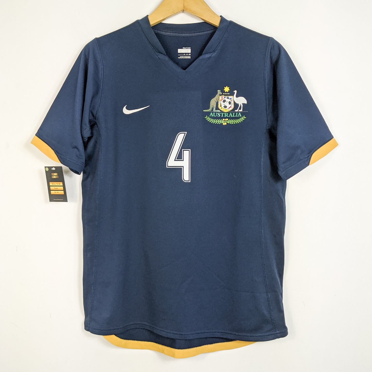 Original Australia 2006/08 Away - Cahill #4 Size S