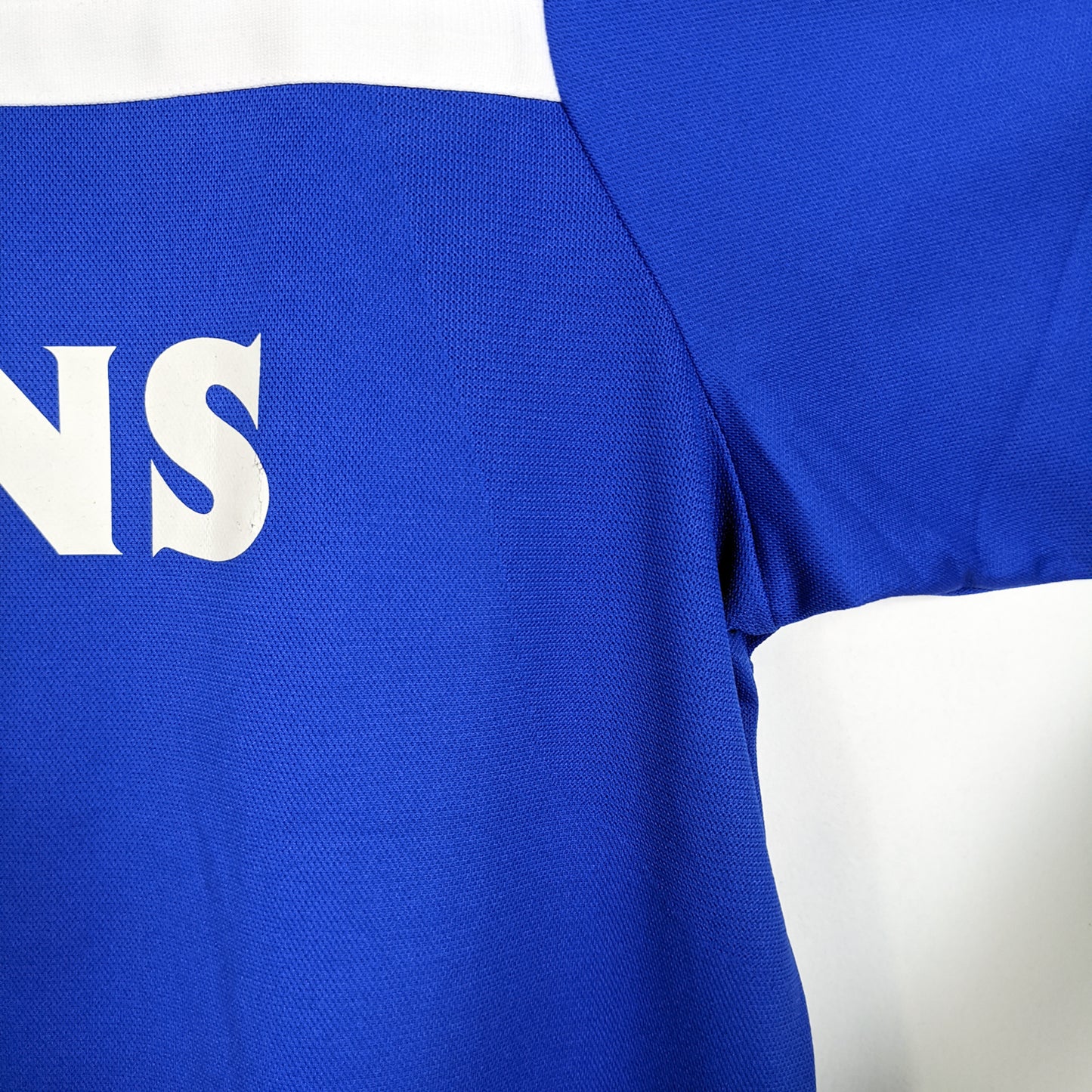 Original Schalke 2000/01 Home - Van Hoogdalem #12 Size XL (Player Issue)