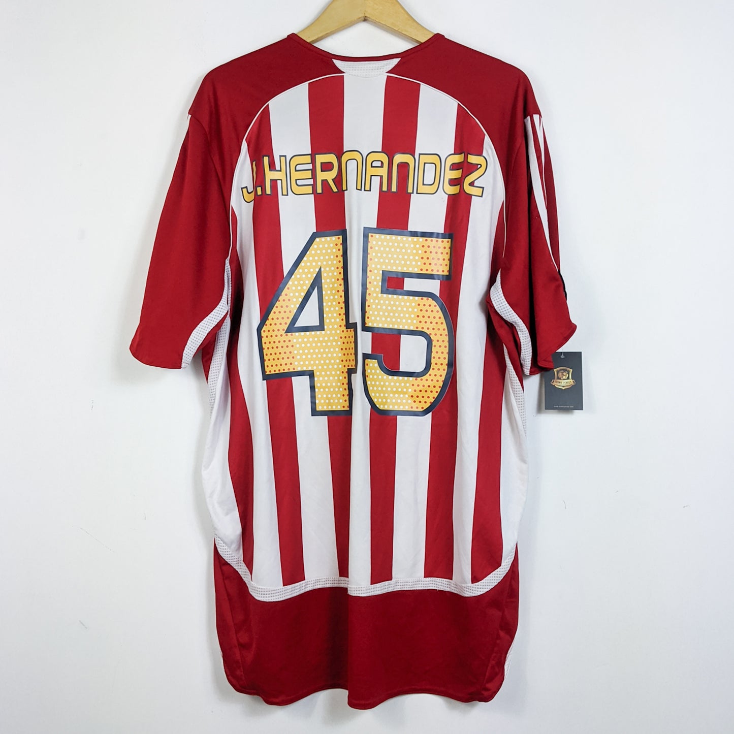 Original Chivas 2006/07 Home - Javier Hernandez #45 Size XL