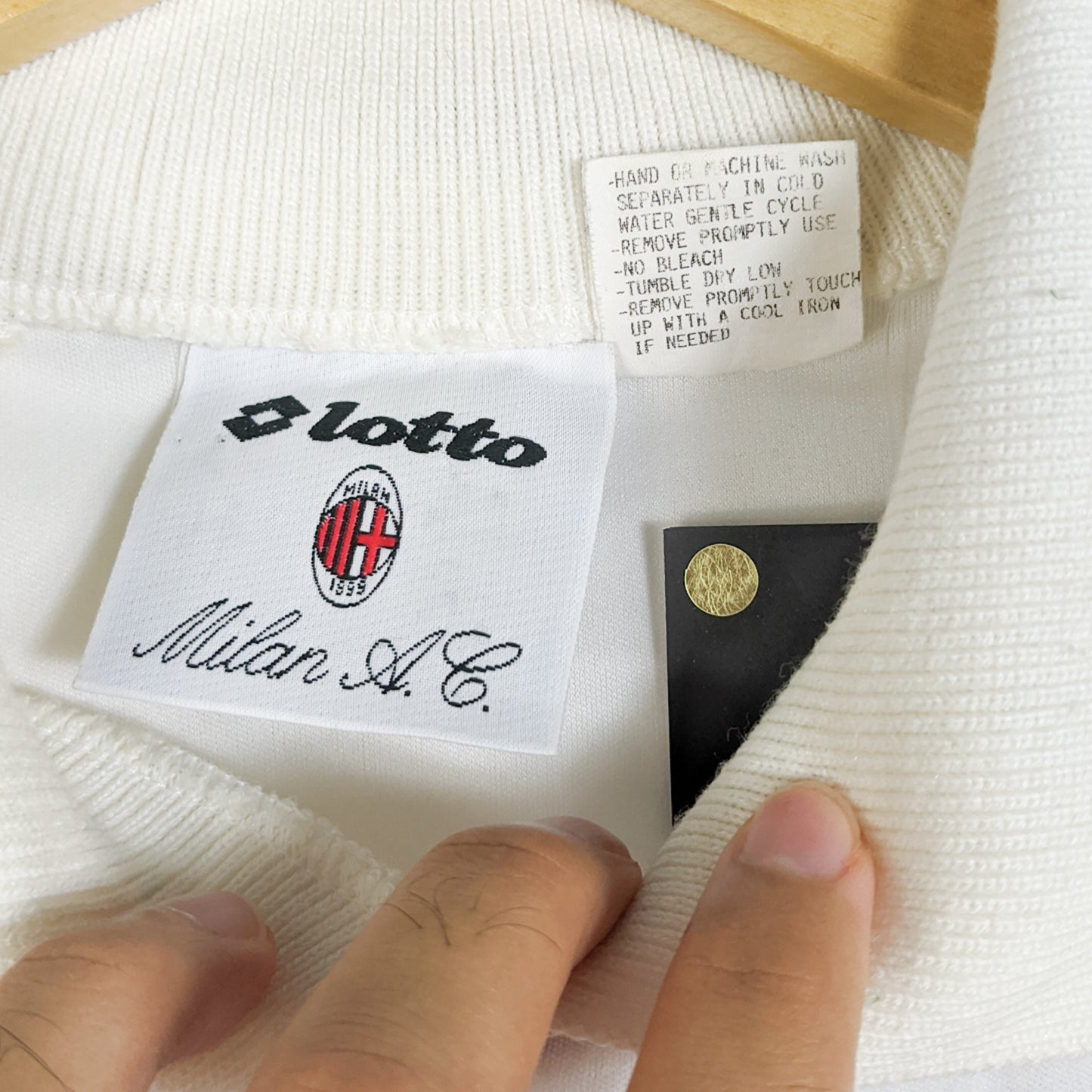 Original AC Milan 1993/94 Away - #3 Size fit M (Long sleeve)