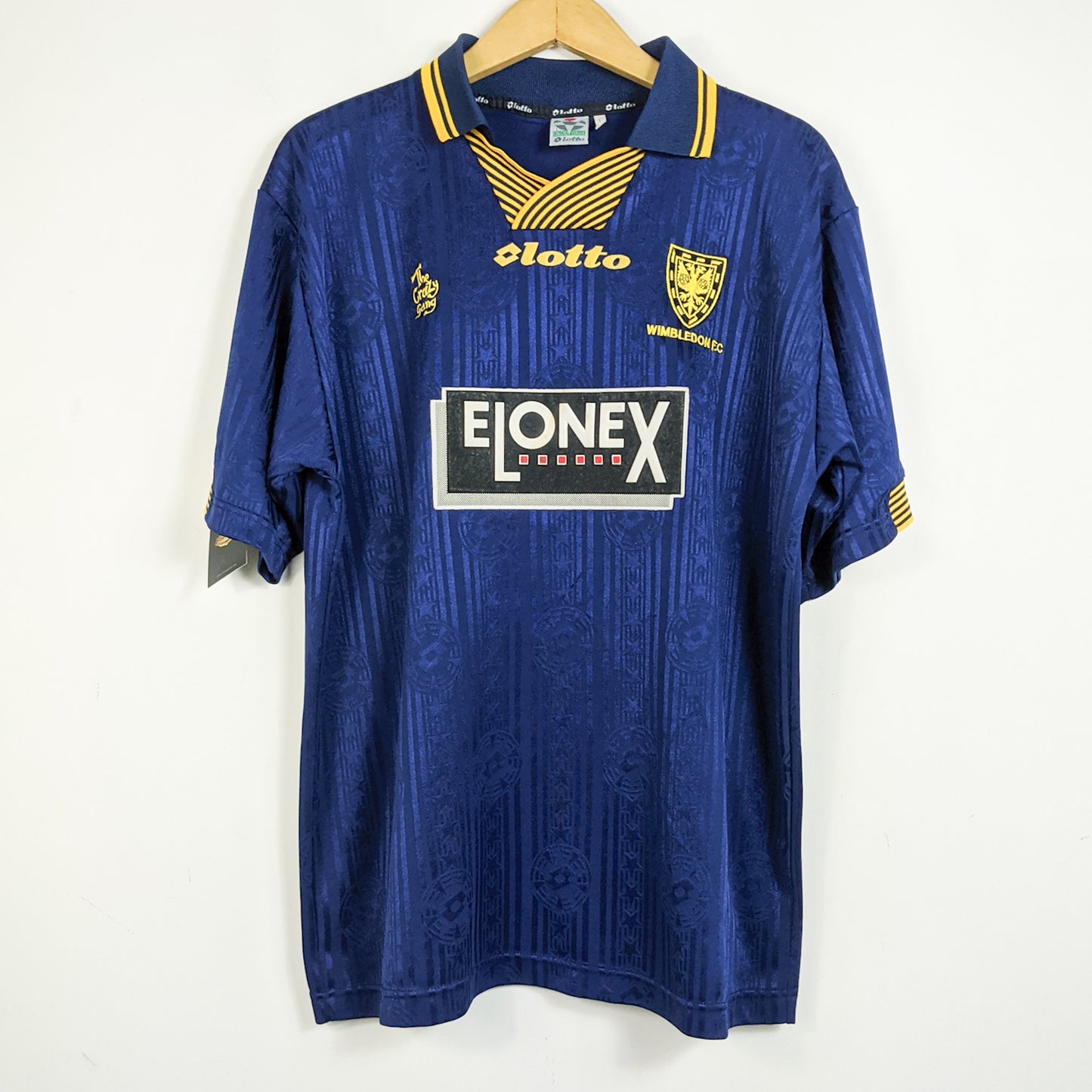 Original Wimbledon 1997/99 Home - Jones #4 Size L