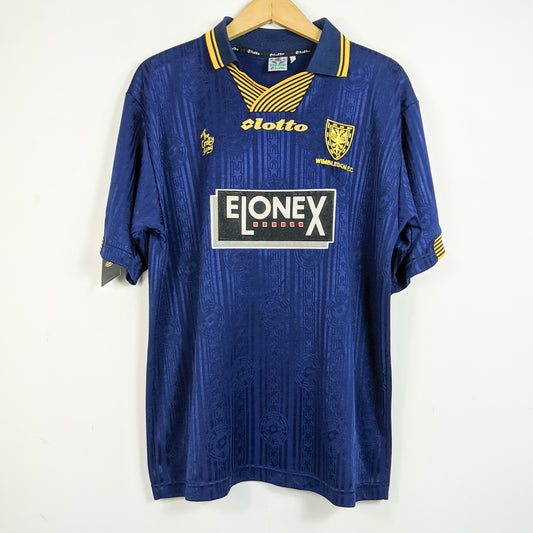 Original Wimbledon 1997/99 Home - Jones #4 Size L