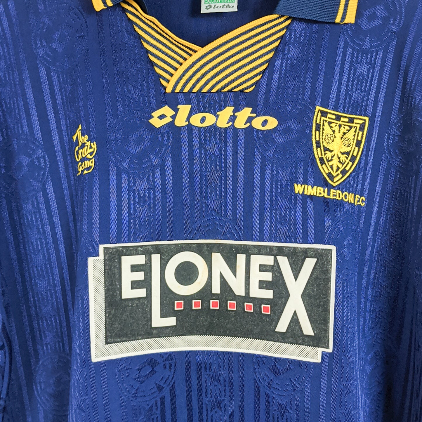 Original Wimbledon 1997/99 Home - Jones #4 Size L