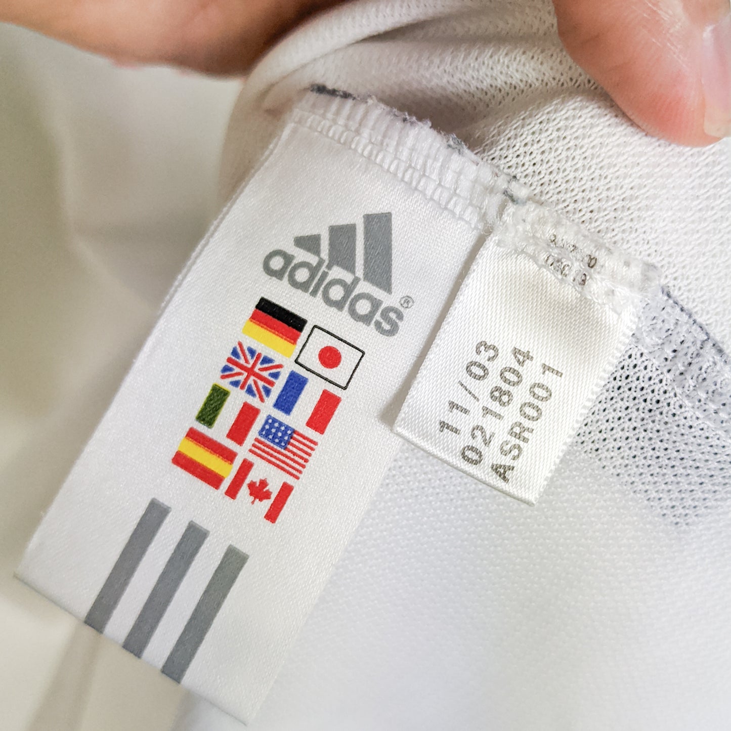 Original Real Madrid 2003/04 Home - Beckham #23 Size L