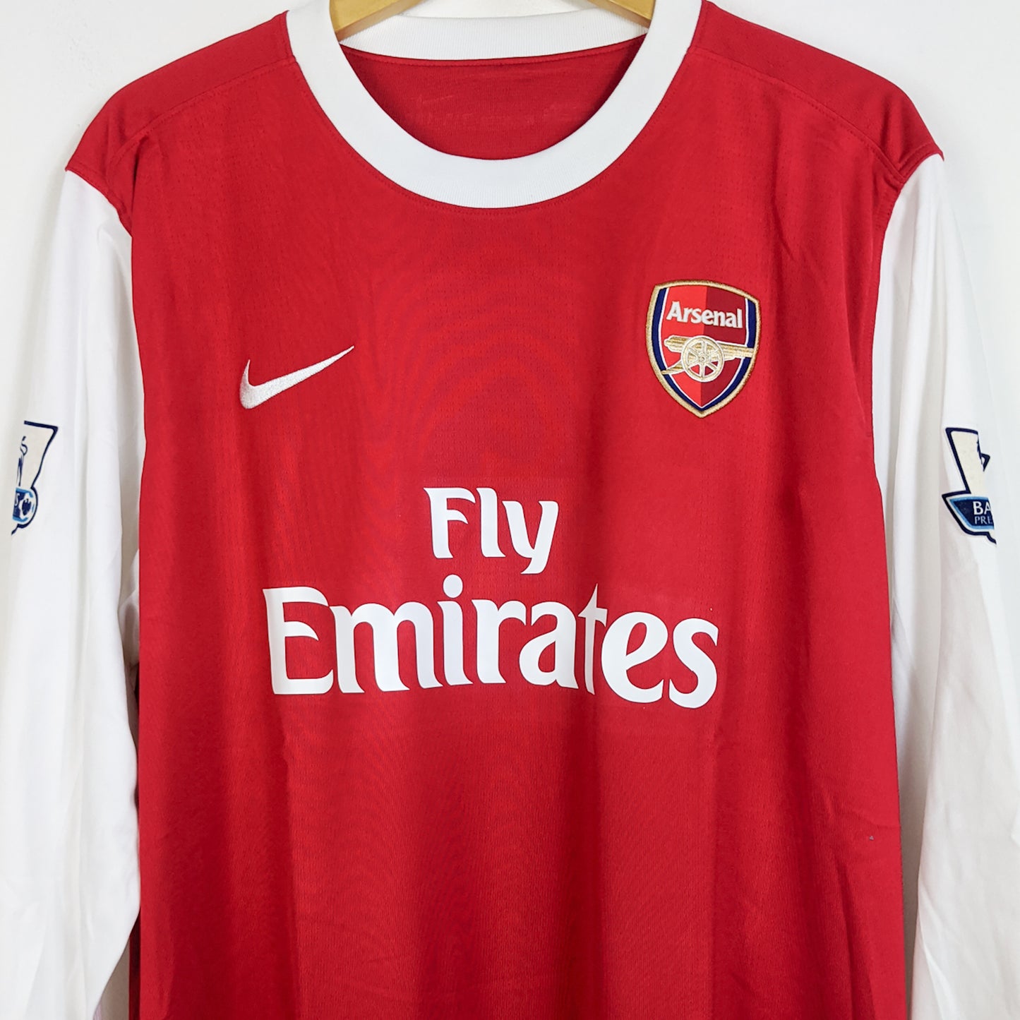 Original Arsenal 2010/11 Home - Walcott #14 Size XL (Long sleeve)
