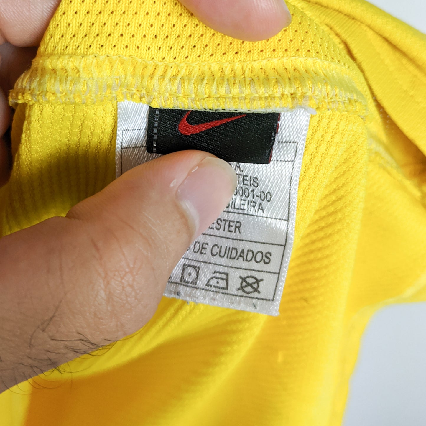 Original Brazil 2006 Home - Ronaldo #9 Size M