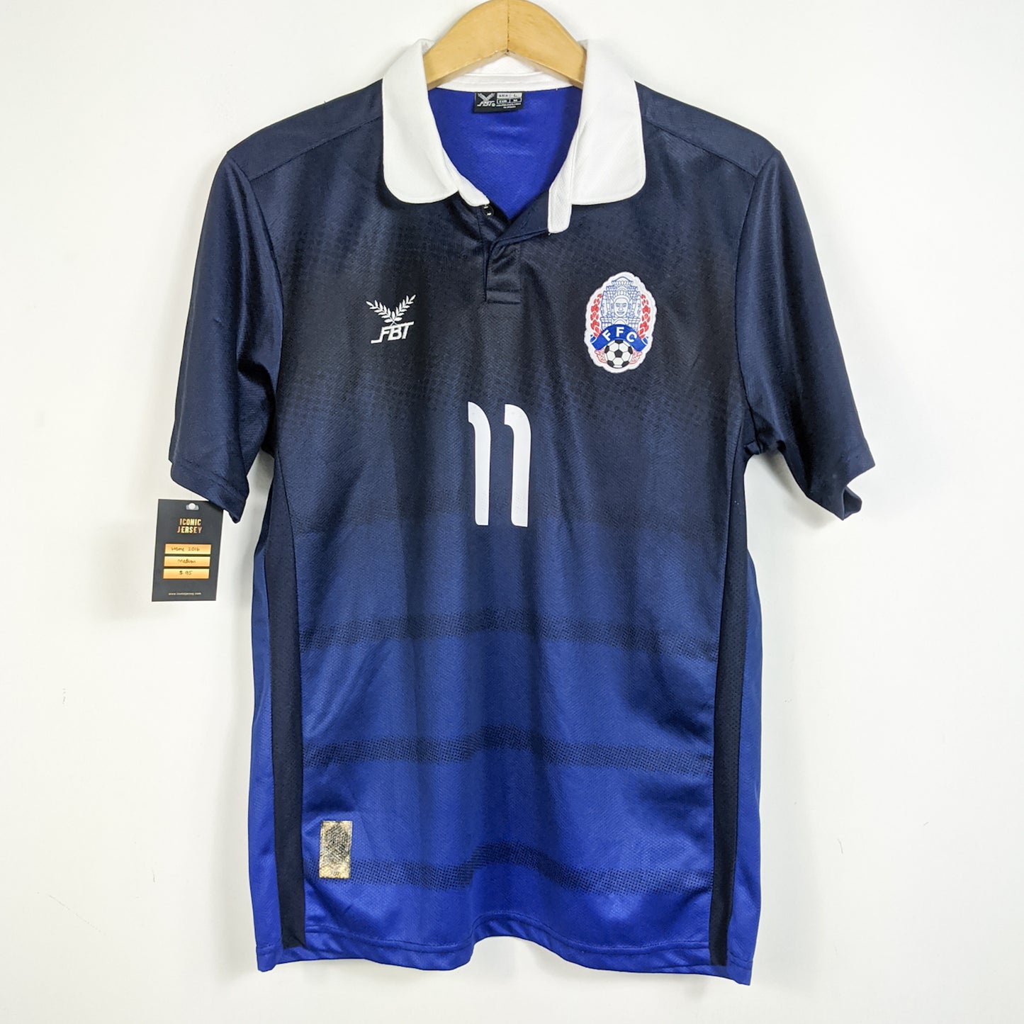 Original Cambodia 2016 Home - Vathanaka #11 Size M