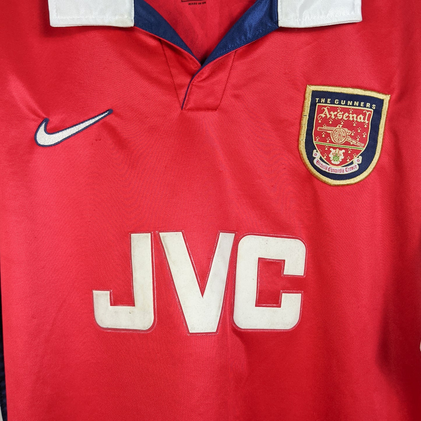 Original Arsenal 1999/00 Home - Vieira #4 Size M