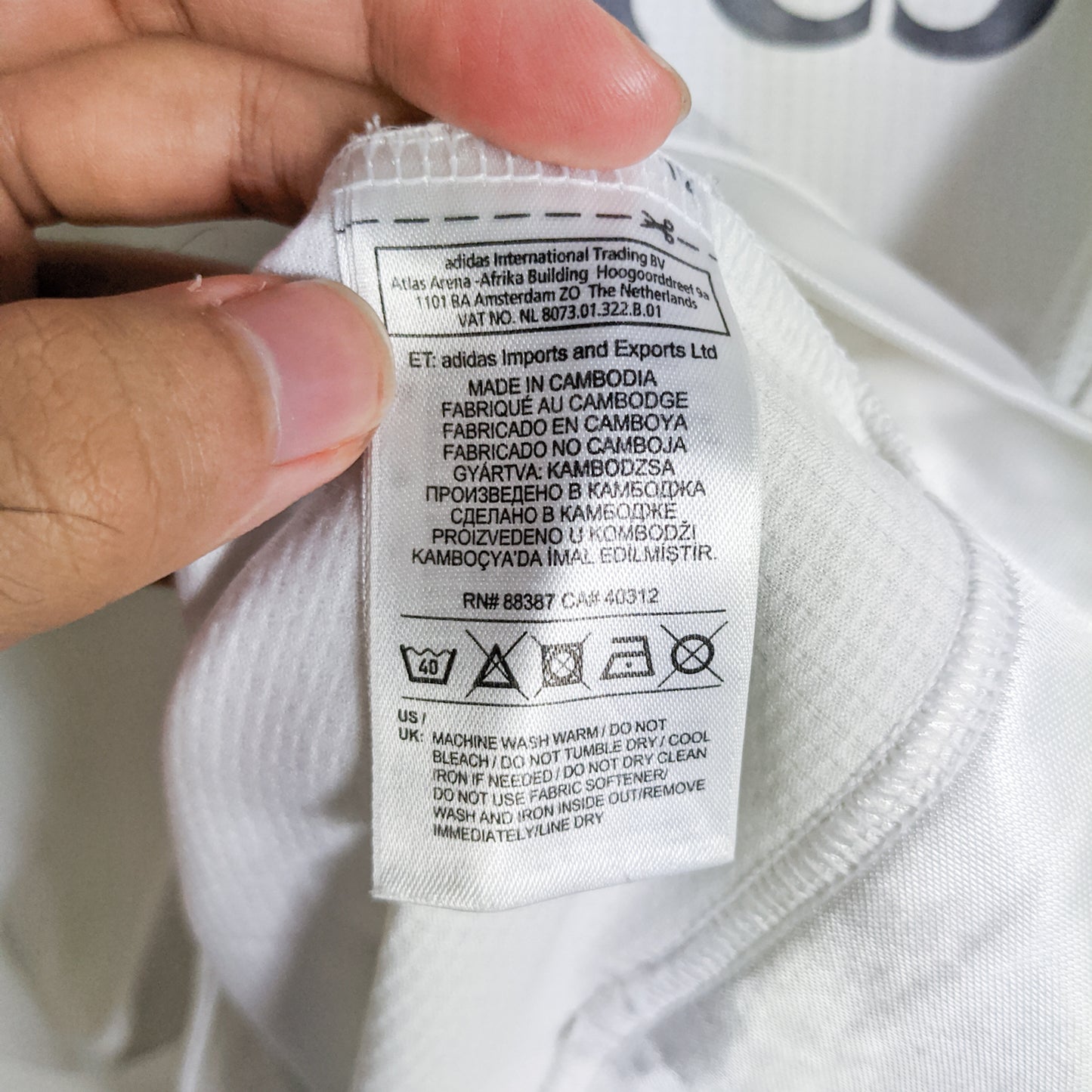 Original Real Madrid 2015/16 Home - Ronaldo #7 Size M