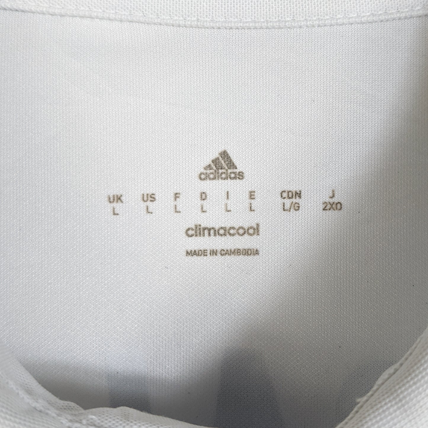 Original Real Madrid 2016/17 Home - Bale #11 Size L