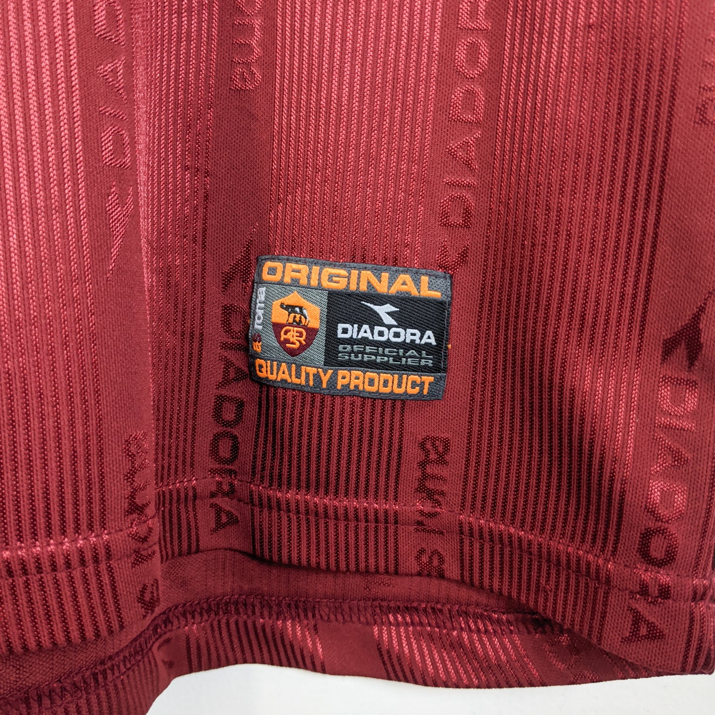 Original AS Roma 1999/00 Home - Nakata #8 Size fit M