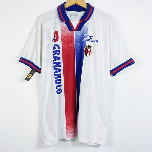 Original Bologna 1998/99 Away - Signori #10 Size fit XL