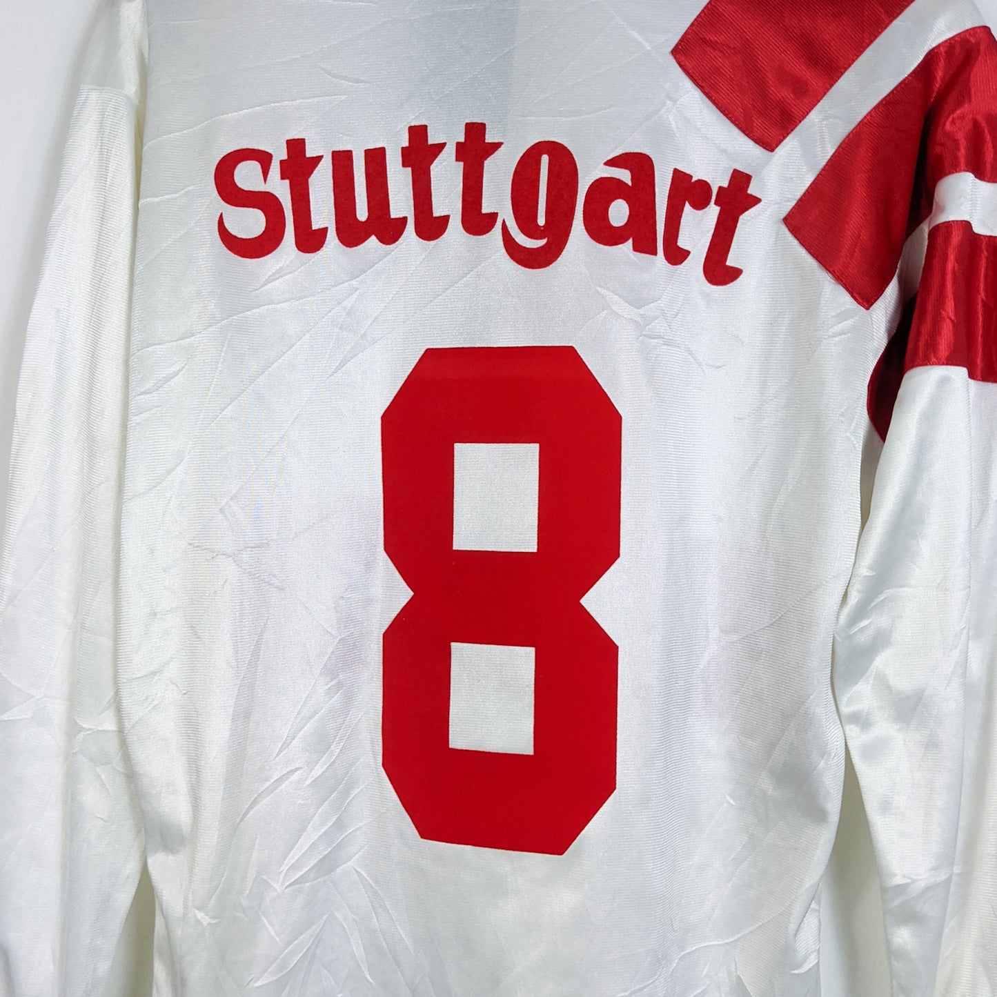 Original Stuttgart 1992/93 Home - #8 Size fit M (Long sleeve)